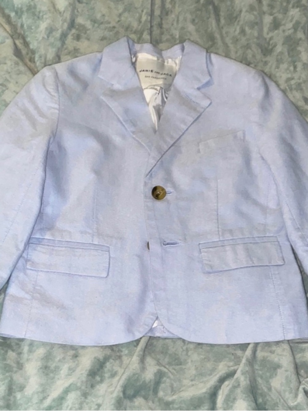 Janie and Jack Chambray blazer for toddler